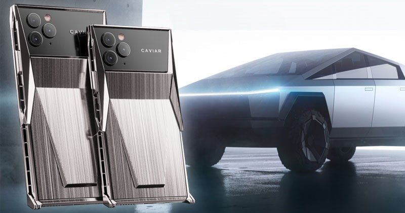 img 1580444241 0613727f3ccd min - سایبرفون کاویار، آیفونی الهام&zwnj;گرفته از سایبرتراک