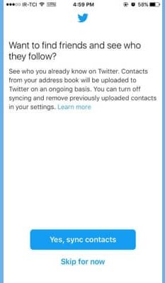 می خواهید مخاطبین مرتبط را فالو کنید؟ min - آموزش ساخت حساب کاربری توییتر